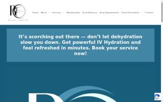 Retreat Wellness Concierge website