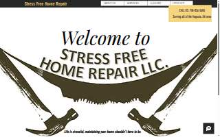 Stress Free Home Repair website