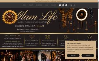 360 Glam Life Photo Booth of McDonough website