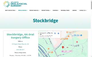 Atlanta Oral & Facial Surgery of McDonough website