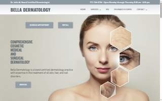 Bella Dermatology website
