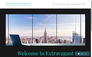 Extravagant Business Management website