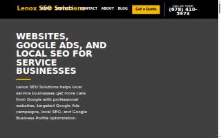 Lenox SEO Solutions, LLC website