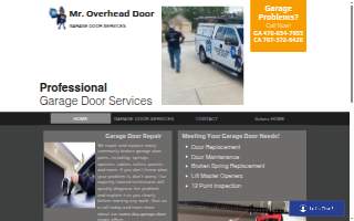 Mr. Overhead Door website