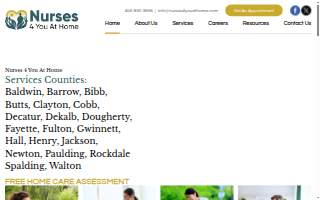 Nurses 4 You at Home, LLC website