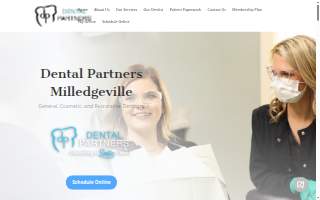 Dental Partners Milledgeville website