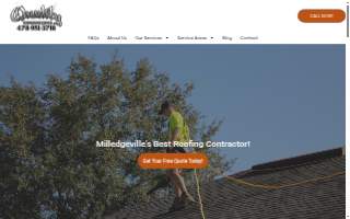 Quality Roofing Company of Milledgeville website