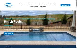 Smith Pools website