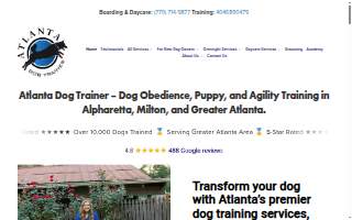 Atlanta Dog Trainer of Milton website
