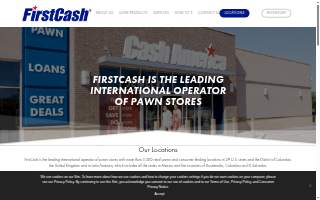 Cash America Pawn website