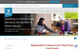 Comfort Keepers of Milton website
