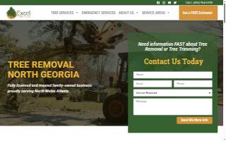 Excel Tree Care website
