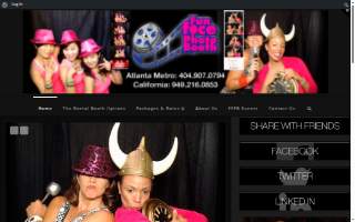 Fun Face Photo Booth, LLC website