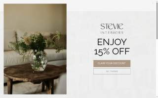 Stevie Interiors website