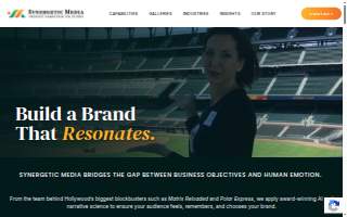 Synergetic Media website