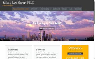 The Ballard Law Group website