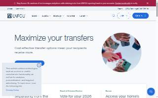Ukrainian National Federal Credit Union website