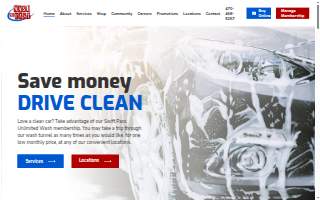 Wash Me Fast website