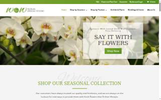 Wow Floral Design Studio of Milton website