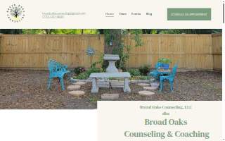 Broad Oaks Counseling, LLC website