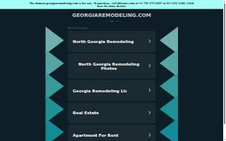 Georgia Home Remodeling website