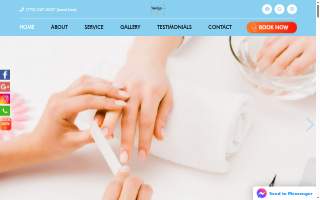 Signature Nails website