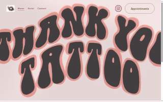 Thank you Tattoo website