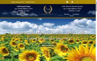 Cobb Funeral Chapel & Cobb-Suncrest Memorial Gardens website