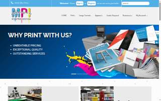 Mashburn Printing Inc website
