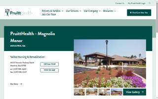 PruittHealth - Magnolia Manor website