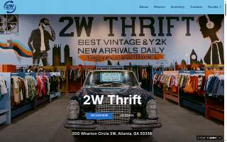 2W Thrift Store of Mountain Park website