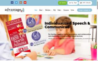 Advantage Speech Therapy Services, Inc. website