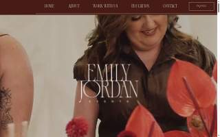 Emily Jordan Events website