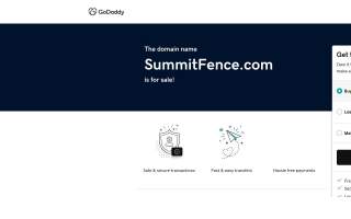 Summit Fence website