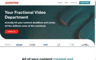 Surefire Video of Dunwoody website