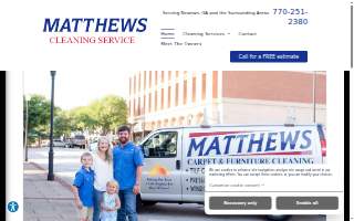 Cleaning Services website