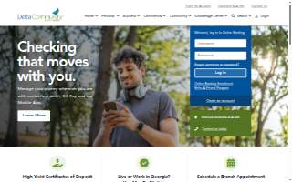 Delta Community Credit Union of Newnan website