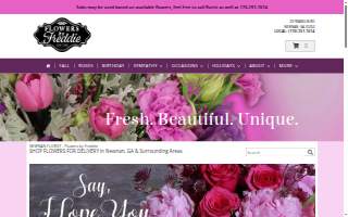 Flowers By Freddie website