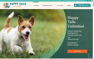 Happy Tails Unlimited website
