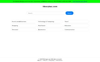 Liberty Tax website