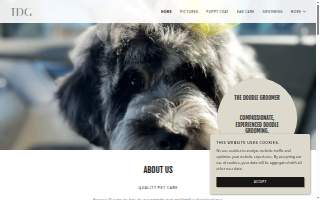 The Doodle Groomer website