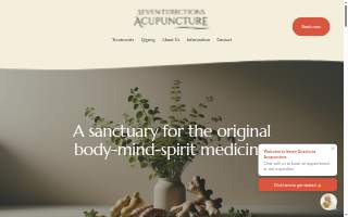 Acupuncture Healing & Wellness website