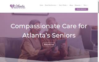 Atlanta Elderly Home Care website