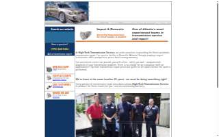 High-Tech Transmission Services website