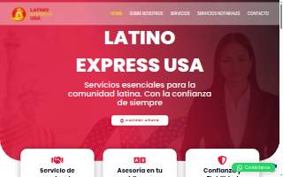 Latino Express USA website