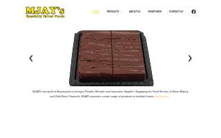MJays Specialty Baked Foods website