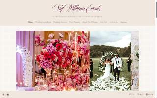 Niq Williams Events website