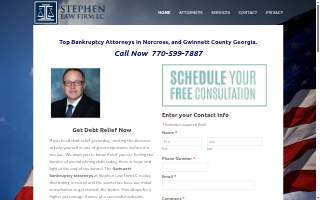 Norcross Bankruptcy Attorney website