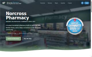 Norcross Pharmacy website