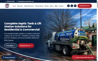 Atlanta Wastewater Solutions website